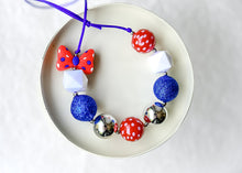 Load image into Gallery viewer, Little Miss America necklace