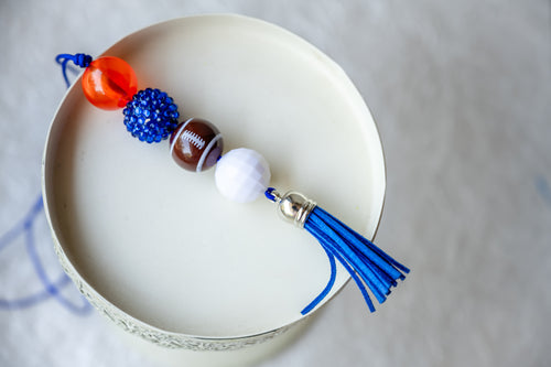 Football tassel ooak