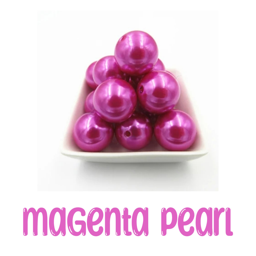 Magenta pearl (bitty)